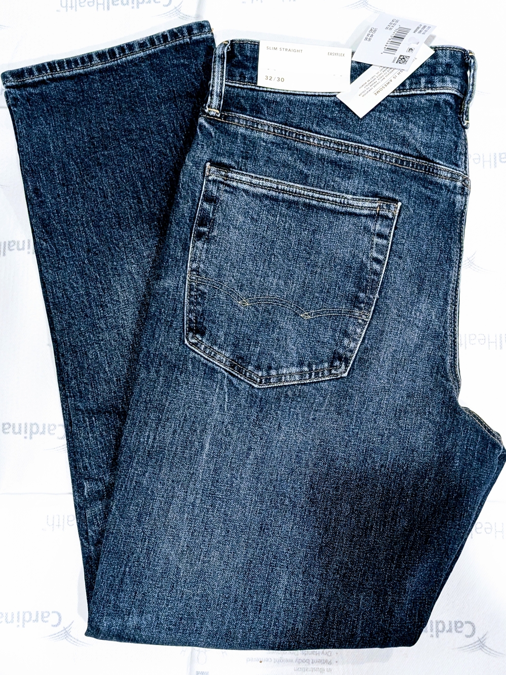 American Eagle Slim Straight Men’s Dark Blue Jeans 32x30. Brand New With Tags